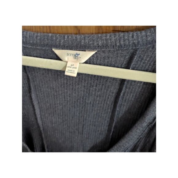 Terra & And Sky Shirt Womens Plus Size 4X 28 30 Top Tunic Stretch Soft Comfy - Picture 3 of 6